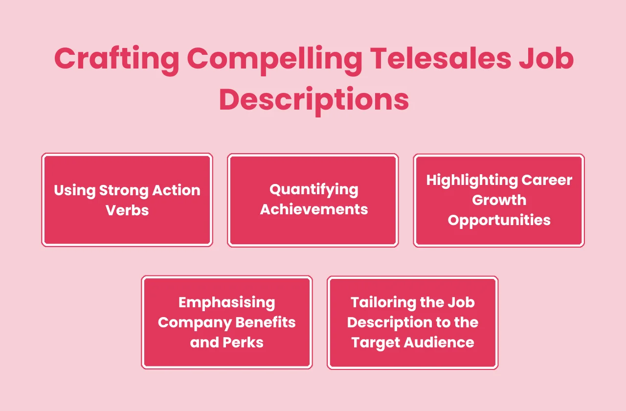 crafting compelling telesales job descriptions