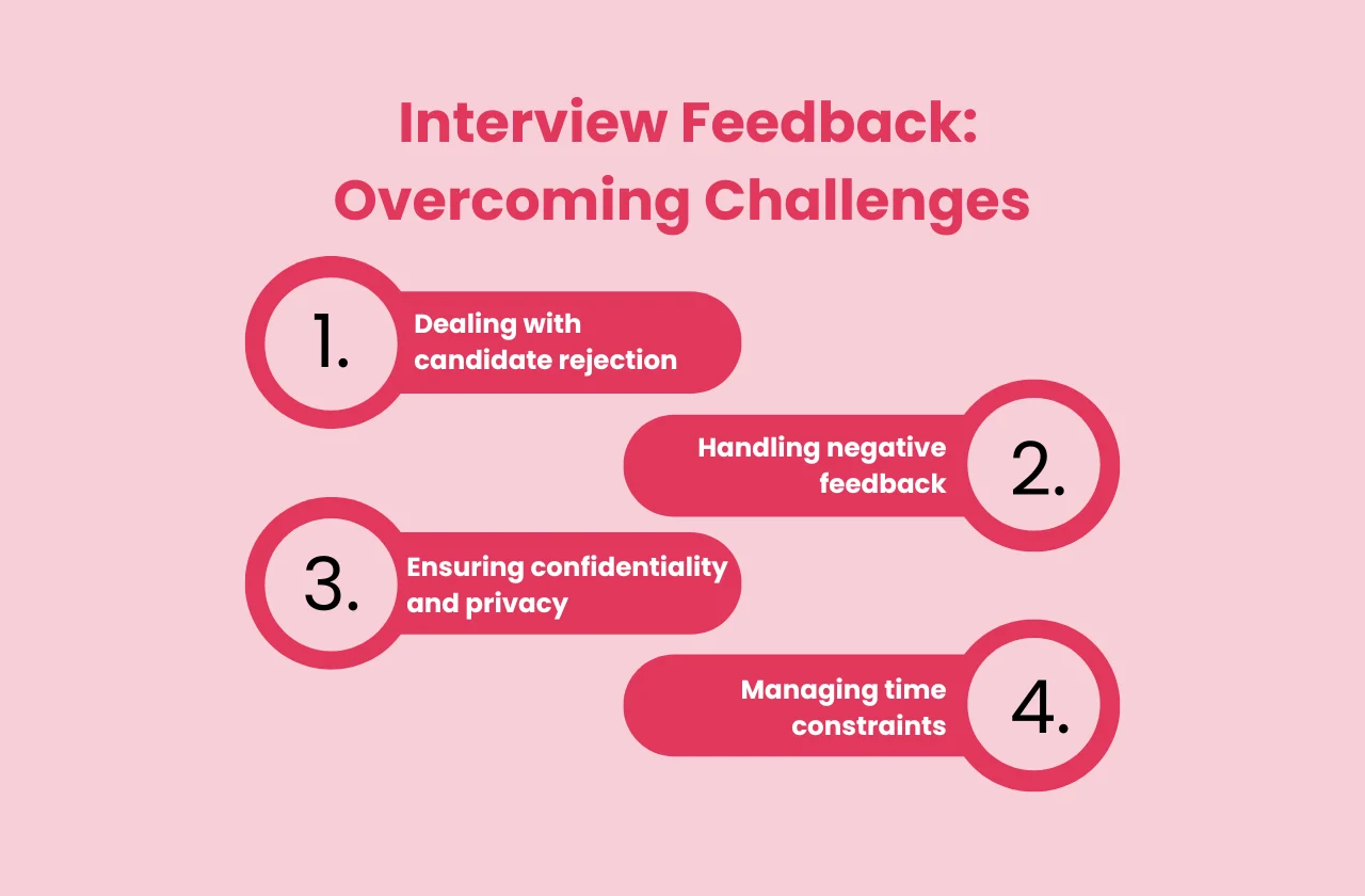 interview feedback overcoming challenges