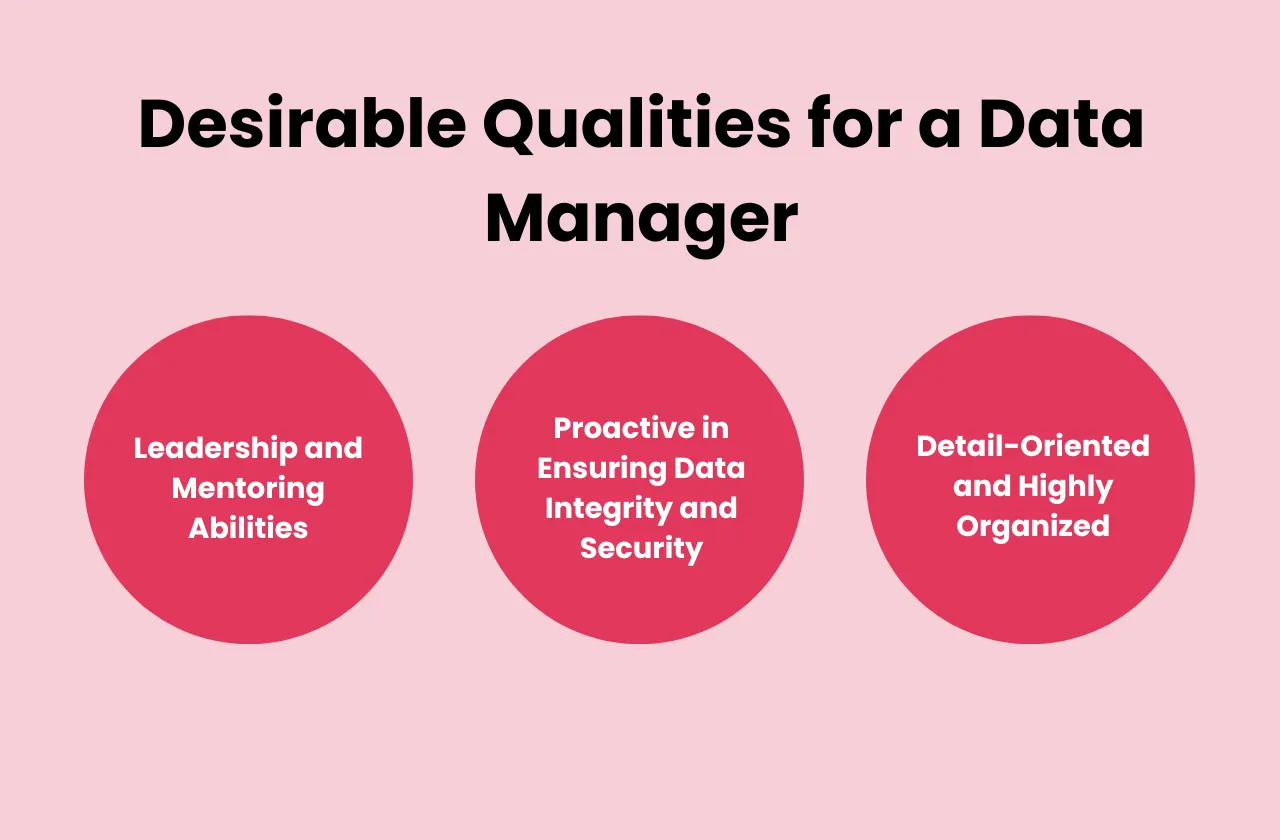 Desirable Qualities Data Manager