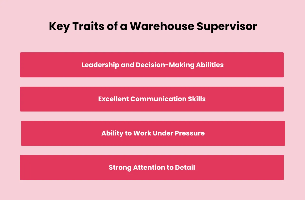 Key Traits Warehouse Supervisor