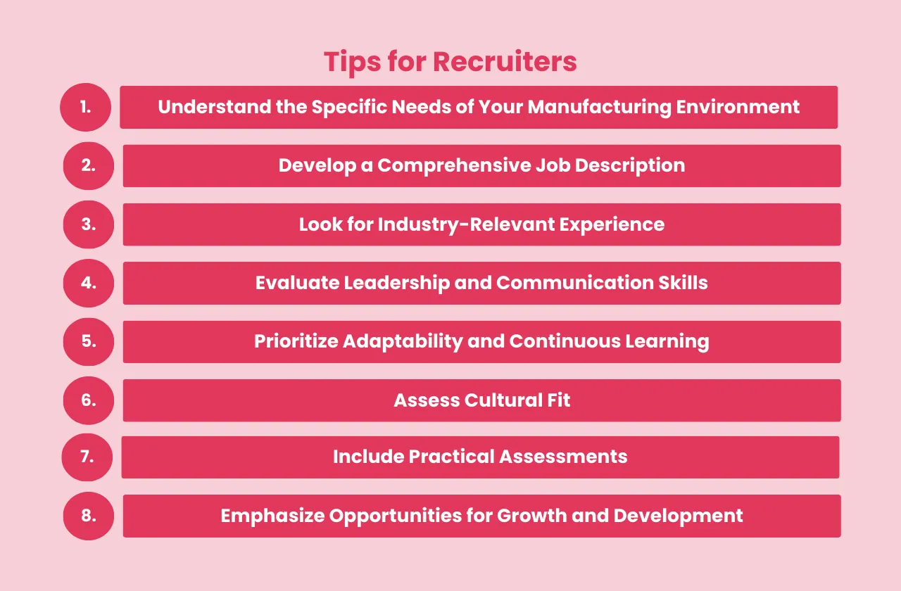 Tips Recruiters