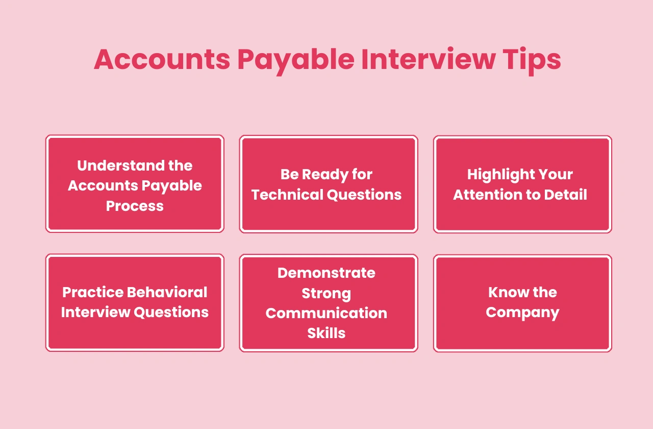 Accounts Payable Interview Tips