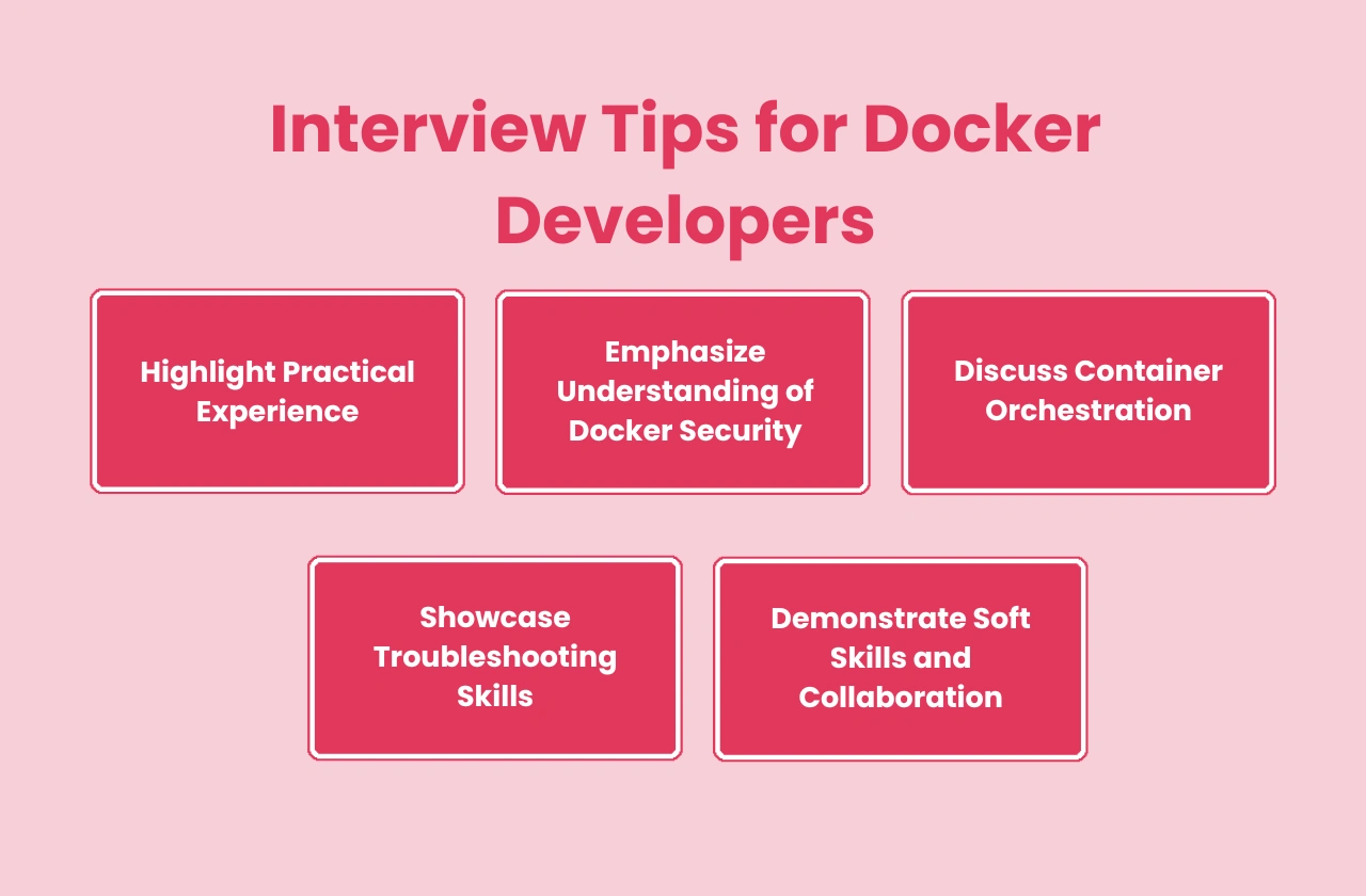 Interview Tips Docker Developers